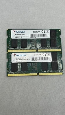 ADATA 32GB (16GBx2) DDR4 PC4-2400T Laptop Memory RAM Modules Tested