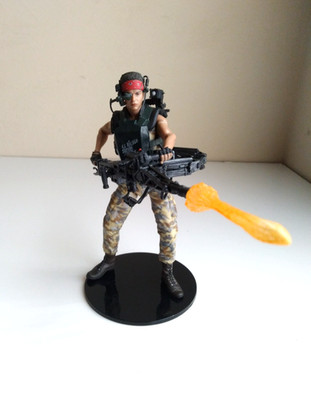 NECA Aliens Private Jenette ''VASQUEZ'' SMART GUN Col. MARINE RARE*U.S.SELLER*
