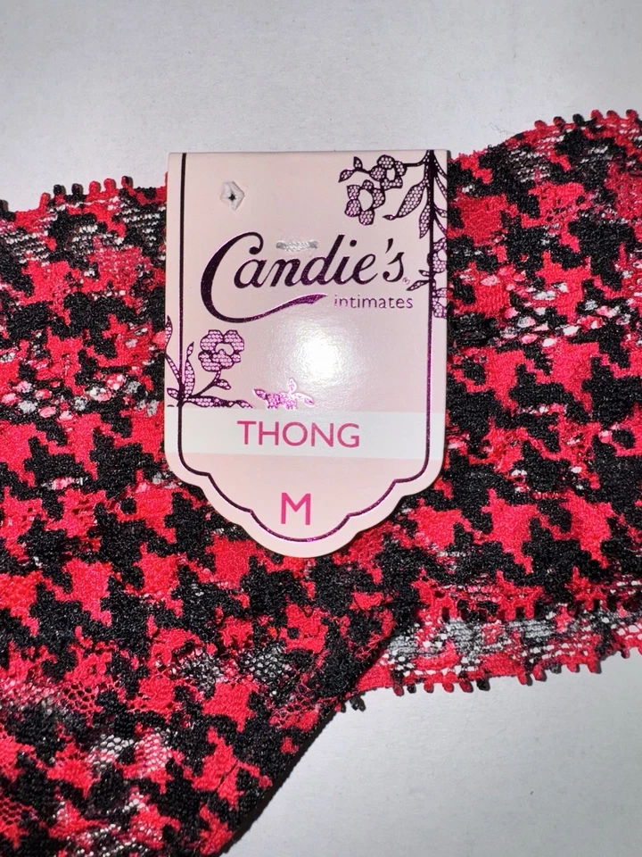 Candies Intimates Mujer Talla Mediana Rojo Encaje Cosa Nuevo Con Etiquetas Foto 3 de 4