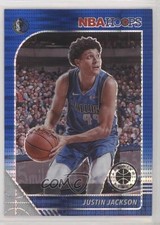 2019 NBA Hoops Premium Stock Box Set Blue Pulsar Prizm Justin Jackson #44 00zd