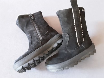 Superfit Mädchen Winterstiefel 25 TOP Chelsea Boots warm gefüttert Glitzer