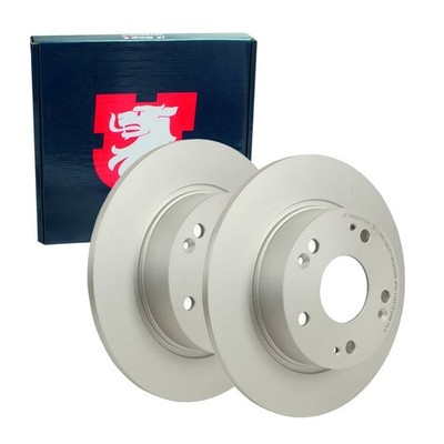 2x JP GROUP BREMSSCHEIBEN Ø260mm VOLL HINTEN passend für HONDA ACCORD