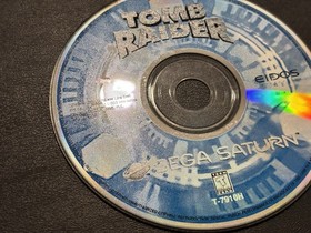 Sega Saturn Tomb Raider 1996 Disc Only Tested & Works! Authentic