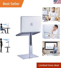 Adjustable Laptop Stand, Tall, Strong, Airflow, Suitable for 13.3-17.3 Inch L...