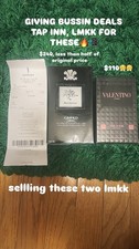 BOTH BRAND NEW DESIGNNER COLOGNES WRAPPED UP, GIVING GREAT DEALS FOR BOTH‼️