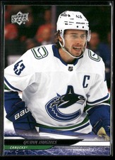 2024-25 Upper Deck #176 Quinn Hughes Vancouver Canucks Hockey Card