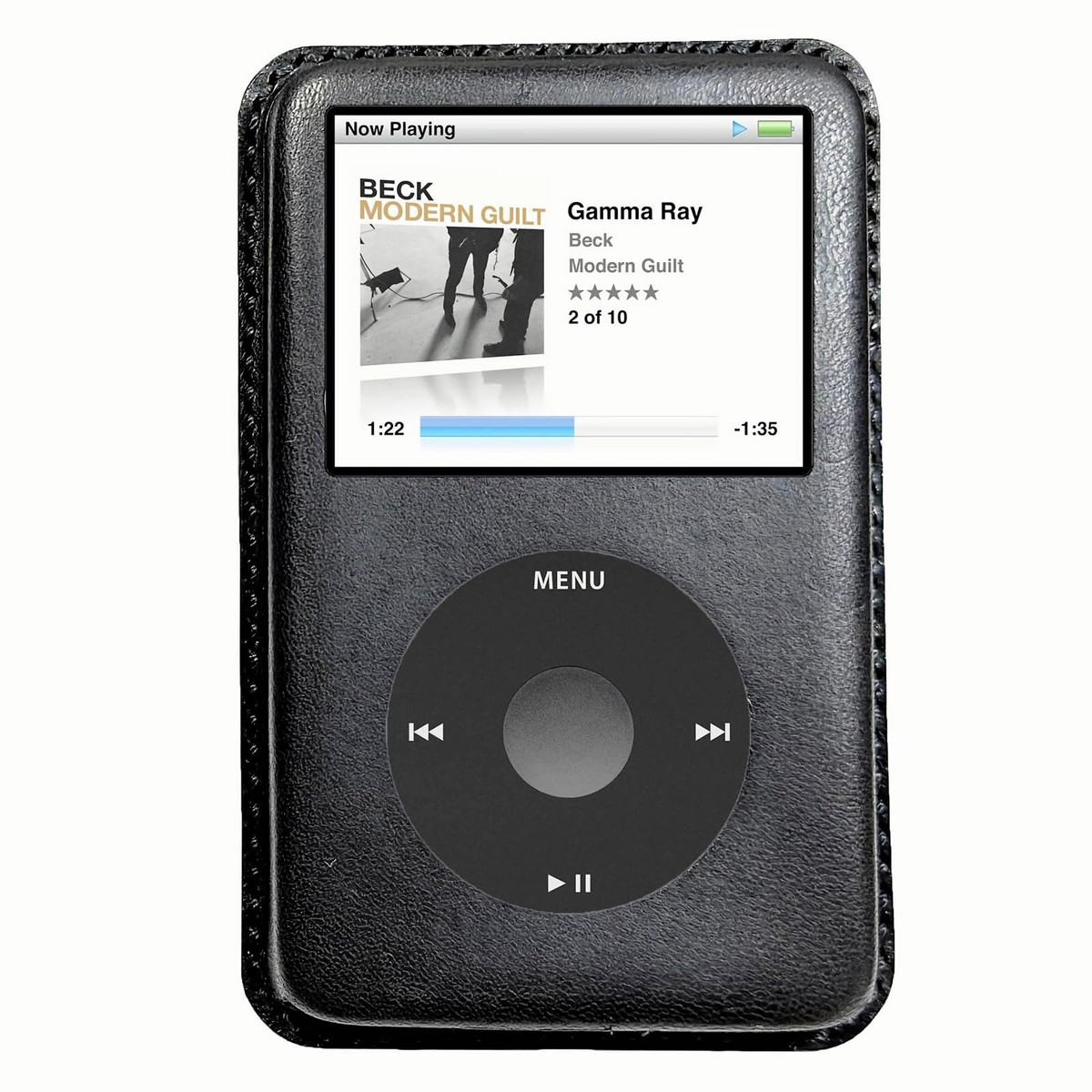 Handmade Leather Protective Case for iPod Classic 6th/7th Gen