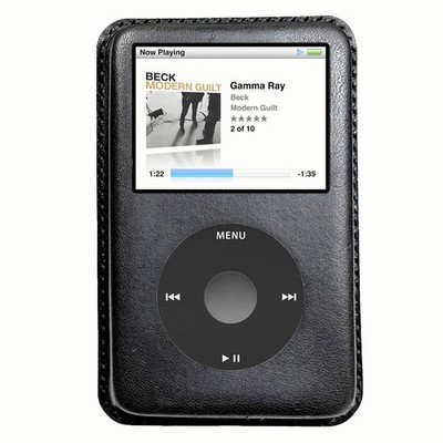 【中古】iPod classic ラバーケース付き Handmade Leather Protective Case for iPod Classic 6th/7th Gen
