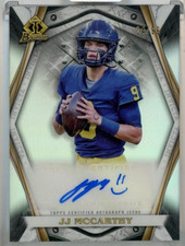 2021-22 Topps Bowman University JJ McCarthy Bowman Invicta Autographs #BIA-JM 【1