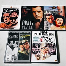 Humphrey Bogart - DVD Lot of 5  - African Queen - Casablanca - Contessa Big Shot