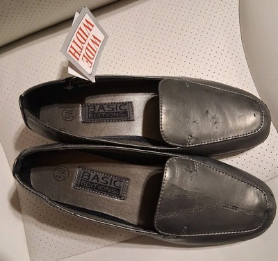 Basic Editions Women's Gray Flat Shoes Size 5 Wide Vintage K-Mart Brand  NWT