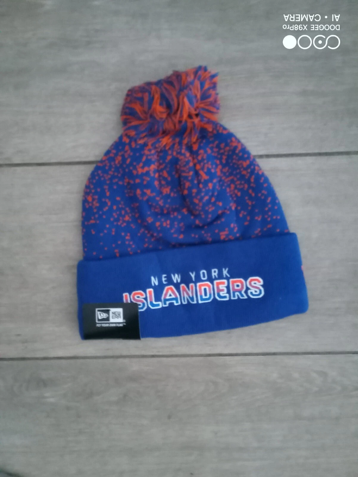 New York Islanders NHL Bobble Beanie Team Multi Colour Tag Still On