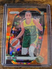 2024 Panini Prizm WNBA Nika Muhl Orange Ice Prizm Rookie RC #75 Seattle Storm