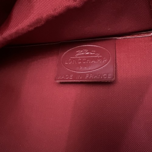 Longchamp Le Foulonne S Aktentasche rot Kalbsleder Laptoptasche Made in France - Bild 19 von 21