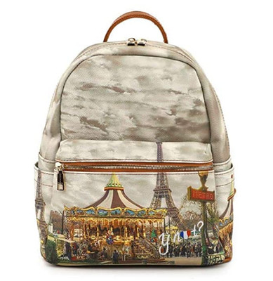 Borsa zaino zainetto ynot Y not? YES-380 Parigi Carosello donna ragazza |  eBay