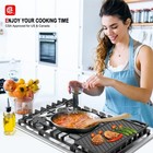 GASLAND 30" Gas Cooktop 5 Burner Gas Stovetop w/Reversible Grill/Griddle NG/LPG — photo 5