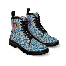 Doc Nixons — The Big Lebowski Richard Nixon Bowling Men's Artisan Canvas Boots