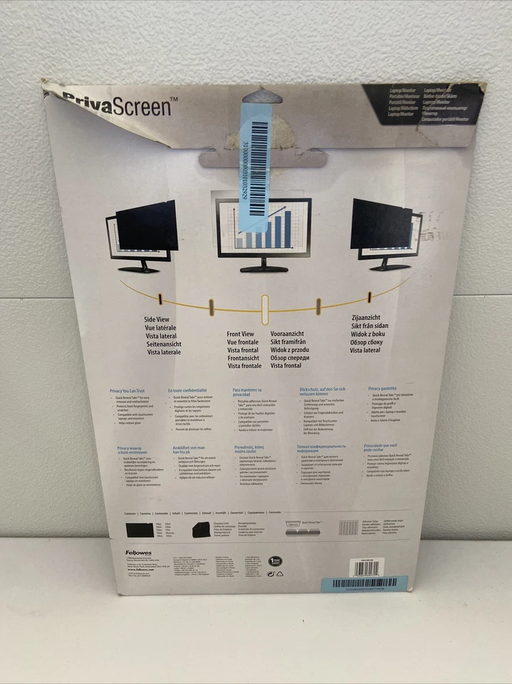 Fellowes PrivaScreen Blackout Privacy Filter for 19.5" Widescreen Monitor - Image 4 of 4