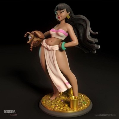 Chel Animation Resin Bausatz aus El Dorado Disney 1/10 Diorama Figur