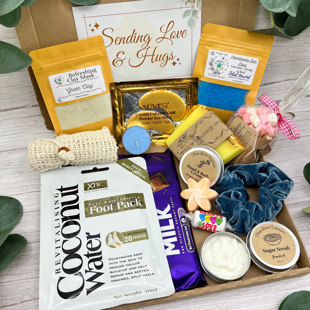 Ladies Letterbox pamper gift set SPA GIFT BOX self care for women