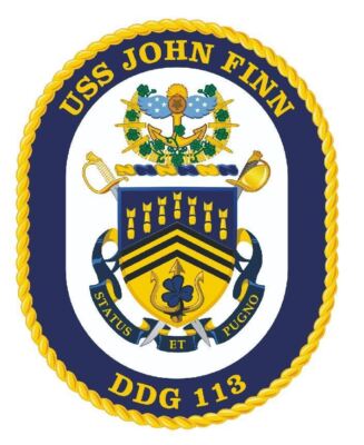 USS John Finn Sticker Decal M224