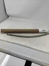 GRAINGER 04PL-CA11-0180-11B-11B, 48ZZ94 Flexible Metal Hose, 1/4" ID, 18" L