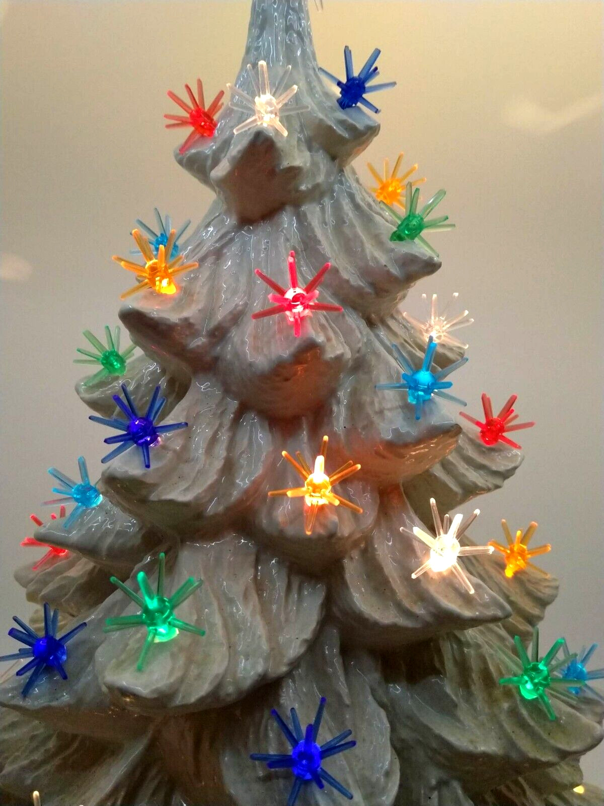 25 Sputnik Bulbs 6 Colors for Ceramic Christmas Tree Lights *NEW*