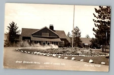 Land O Lakes Wisconsin WI Kings Gateway Hotel Real Photo Postcard RPPC 1930-50
