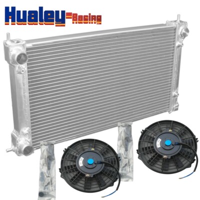 Radiator +FAN For 1980-1991 VW Golf GTI MK1/2 Scirocco Jetta Rabbit Caddy 1.8 8V