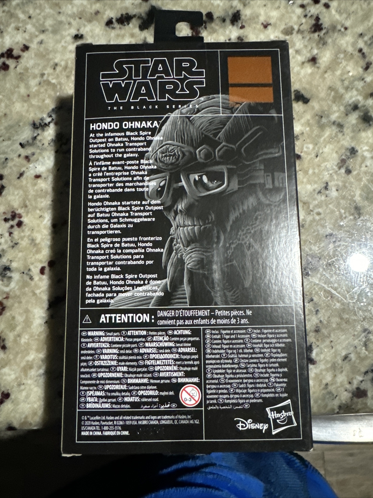 Star Wars The Black Series Hondo Ohnaka Toy Figure