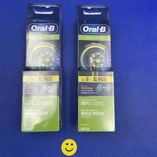 🔥 10x Oral-B Cross Action Electric Toothbrush Replacement Brush Heads-White