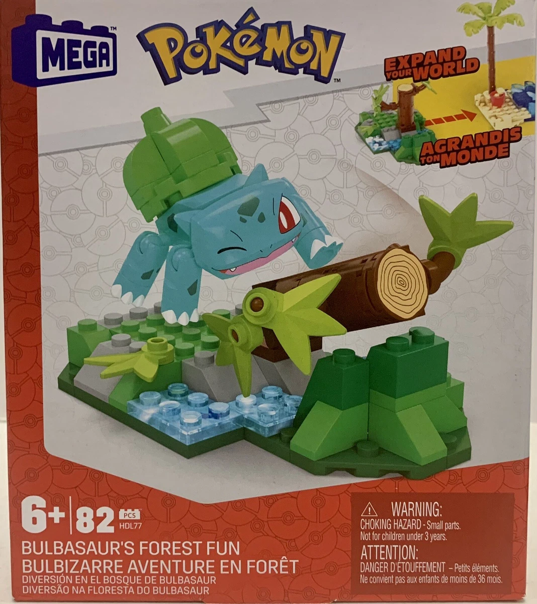 MEGA Pokemon Bulbasaur Forest Fun Construction Set