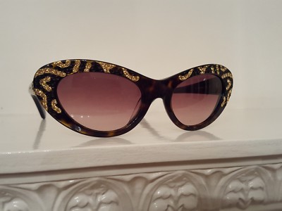 Salvatore Ferragamo Leopard Print Sunglasses Rare Salvatore Ferragamo 2035 Animal Print Sunglasses 57-17  main image 2