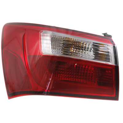 New Driver Side Taillamp Outer For Kia Rio 2012-2017 CAPA