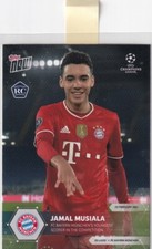 Topps Now Champions League 2021 Card #45 Jamal Musiala Rookie Card RC. rookie card picture