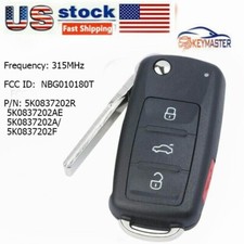 Replacement Keyless Remote Car Key Fob For Volkswagen Vw 2011-2016 Jetta Golf 4b Replacement Keyless Remote Car Key Fob For Volkswagen Vw 2011-2016 Jetta Golf 4b