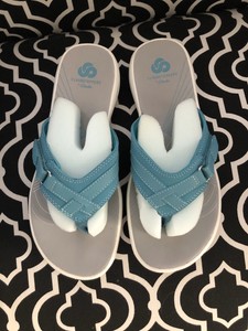 clarks aqua sandals