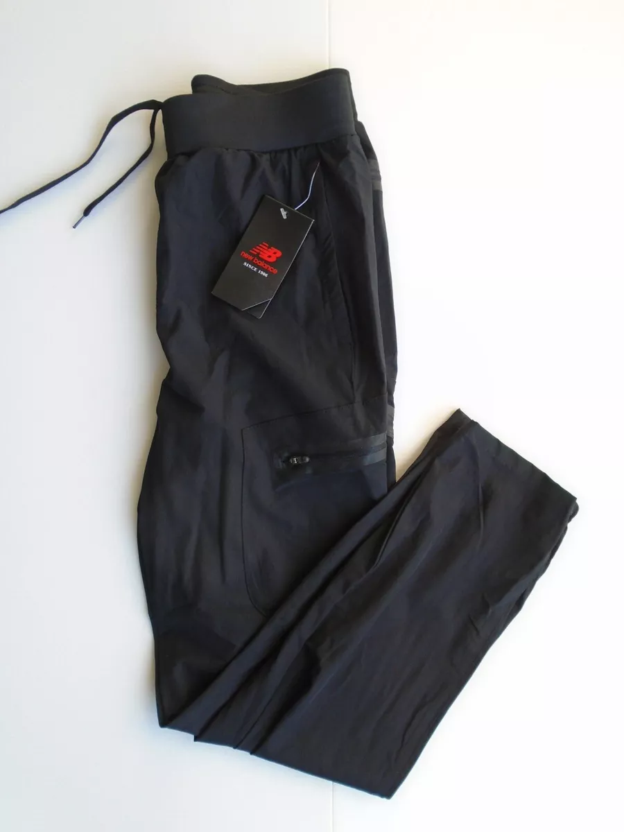 NEW BALANCE All Motion JOGGERS Mens Running Pants Black Size S, M