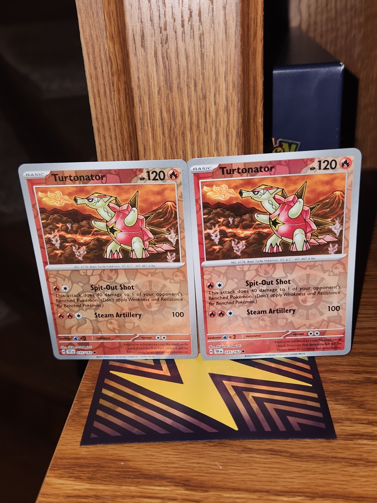 Turtonator 35 Reverse Holo English Pokemon TCG