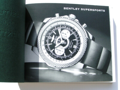 BREITLING FOR BENTLEY SUPERSPORTS ANLEITUNG INSTRUCTIONS NO WATCH KEINE UHR I367
