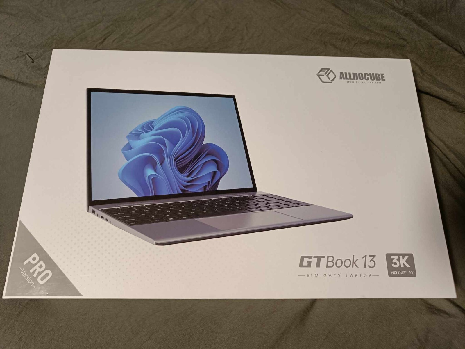 Laptop PC portable GtBookPro Alldocube 13 pouces idéal pour le télétravail