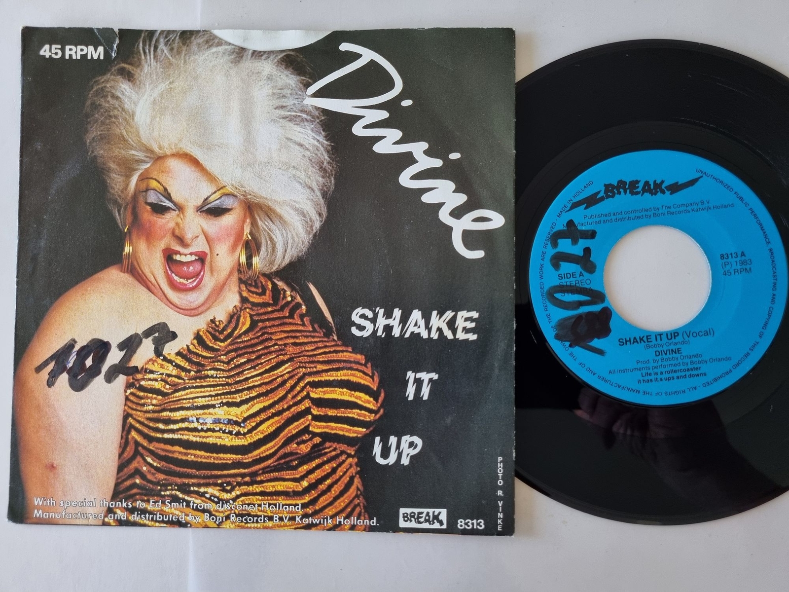 Divine - Shake it up (Vocal) 7'' Vinyl Holland