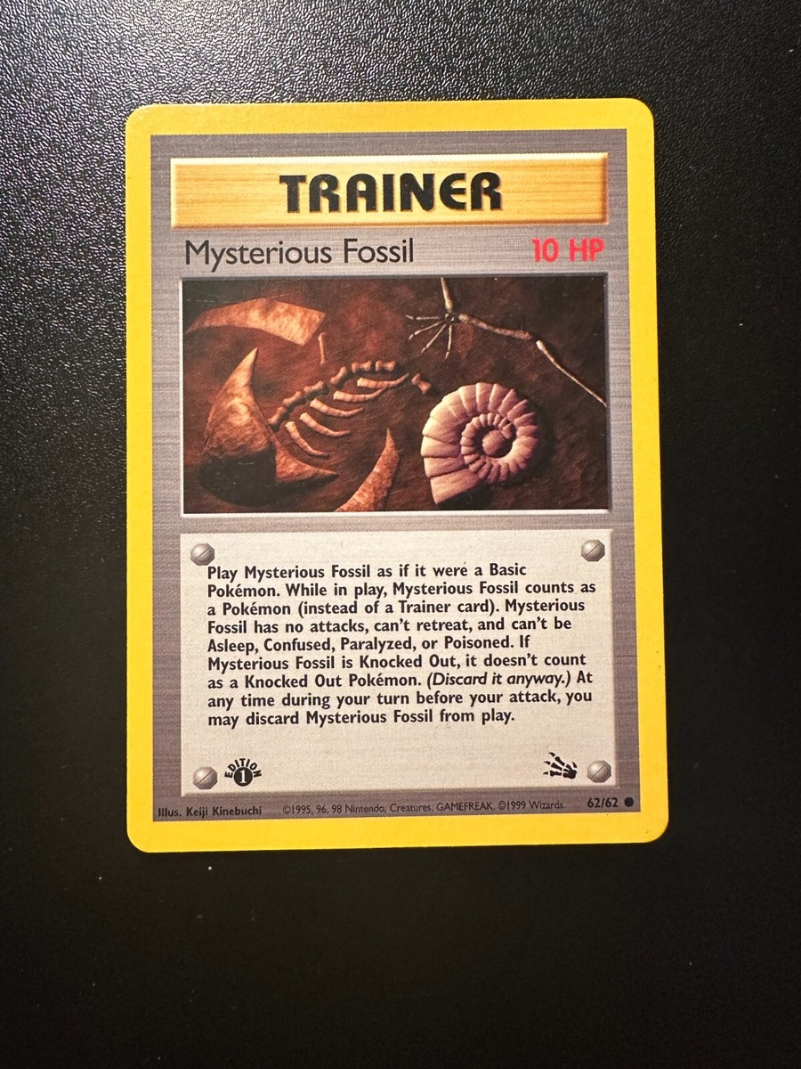 ポケモンカードゲーム Pokemon Card Game Fossil 1st Edition POKEMON 1999 FOSSIL 1ST FIRST EDITION BOOSTER BOX WOTC TCG SEALED