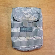 BLACKHAWK! Side Hydration Molle Pack Camo Bag Pouch Stains No Bladder
