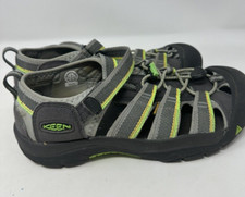 Youth Keen Newport Hiking Sandals, Style Size Youth 6 Green Gray Excellent