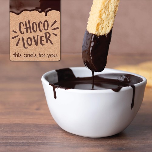 Chocolate Biscotti Gift Basket – 5 Gourmet Chocolate Cookies in Gift Box - 第 2/8 張圖片