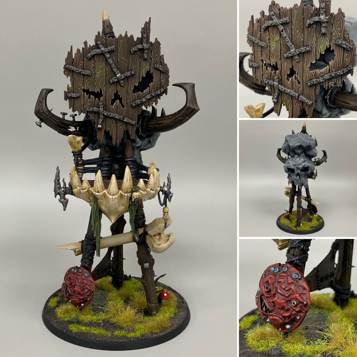 1 SKAREGOB TOTEM/BOSSROKK TOWER WARHAMMER AOS ORRUK WARCLANS