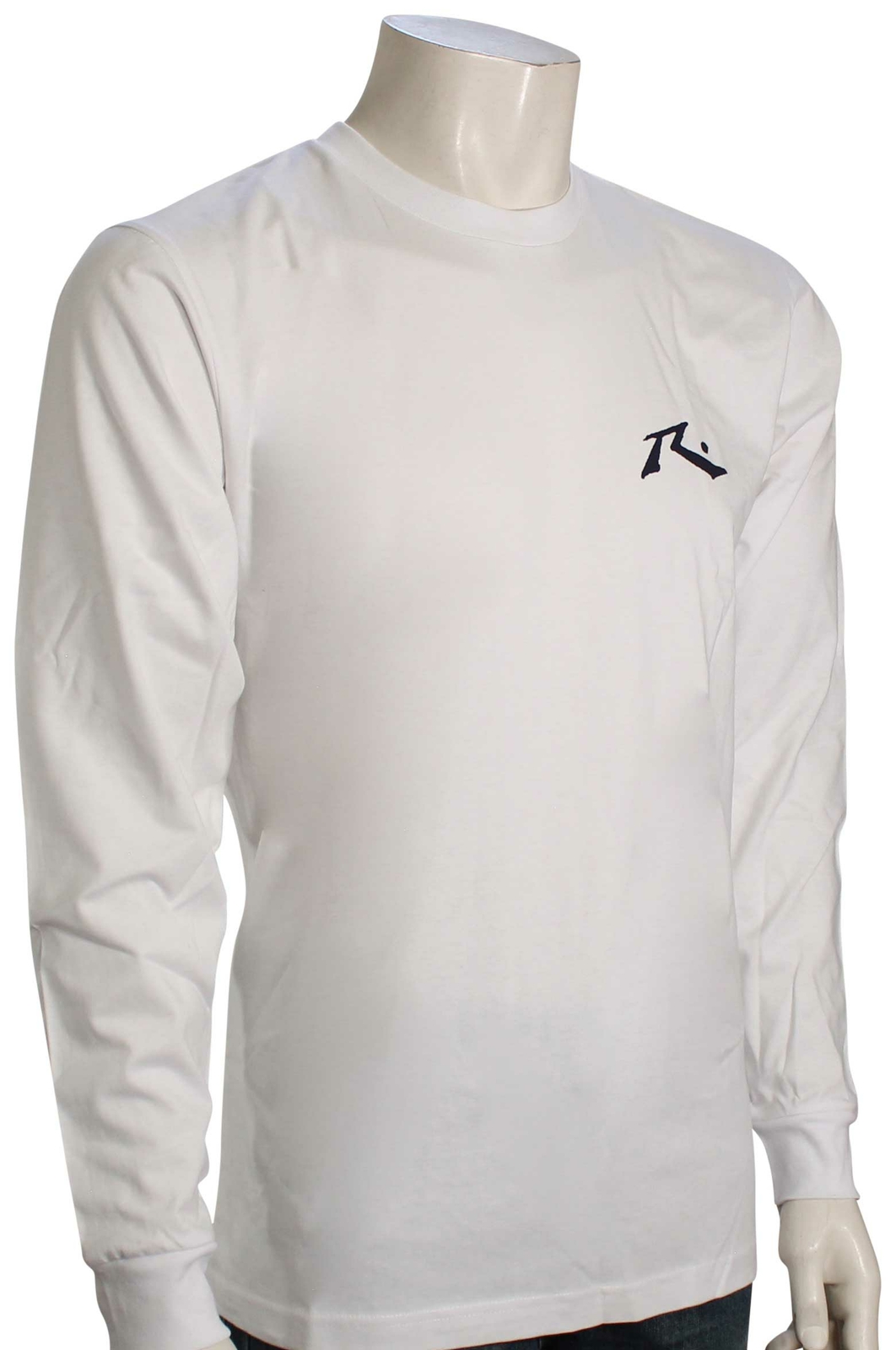 Футболка Rusty Deserted LS белая новинка 5290₽