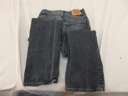 Children Unisex Levi's 527 Boot Cut Denim 100% Cotton Jeans 12 Regular 32562 - Picture 12 of 12