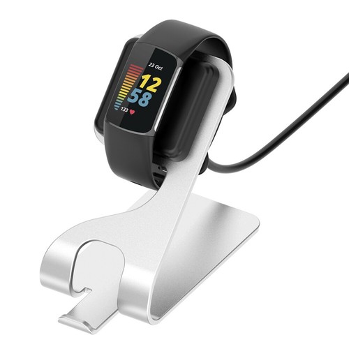 Do Fitbit Luxe / Fitbit Charge 5 Watch Ładowarka Stacja dokująca Smartwatch Zasilacz Baza - Zdjęcie 11 z 18